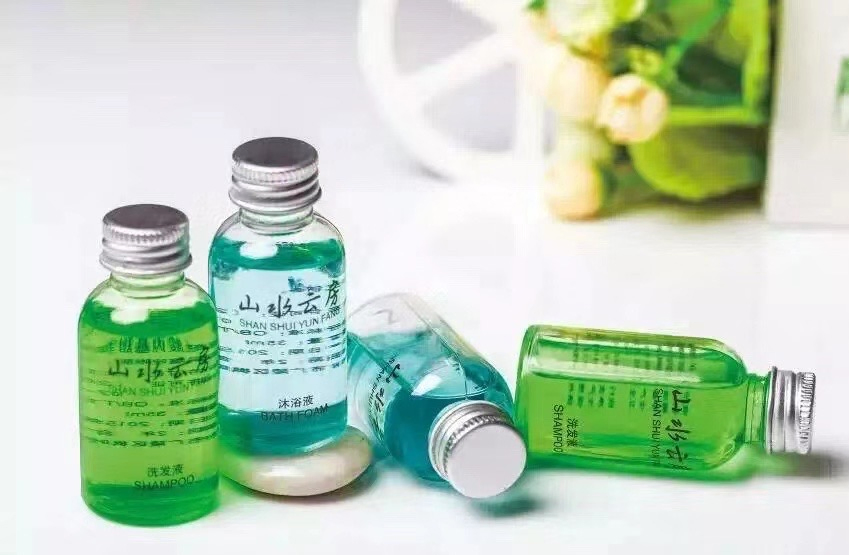 Hotel Shampoo in Pet Bottle with Printing Factory Price