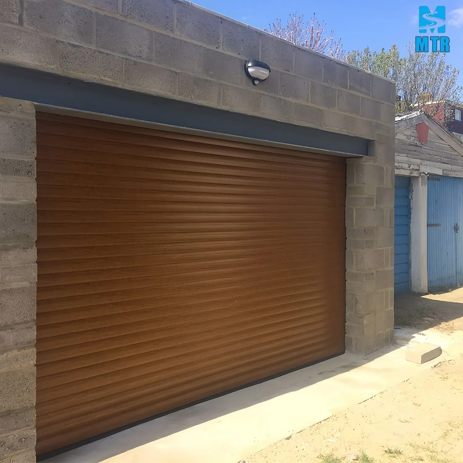 Custom Insulated Wind Proof Roll up Garage Door Noiseless