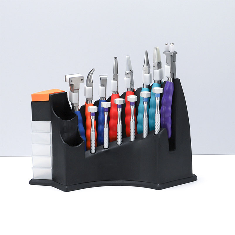 Portable Eyeglass Fixing Rubber Handle Tool Set