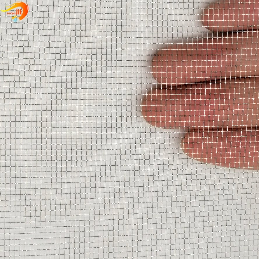 Plastic Coated Window Door Aluminum Galvanized Insect Window Screen