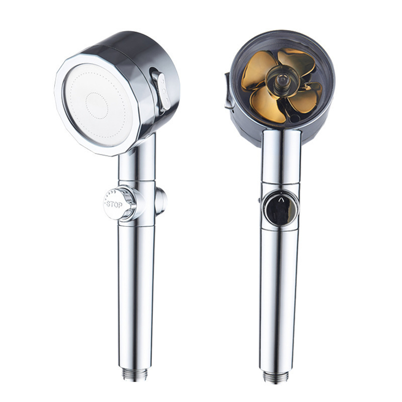 Three-Speed Multi-Functional Waist Massage Water Hand Filter Supercharged Filtered Shower Head