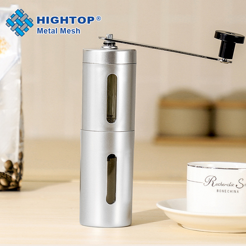 Manual Commercial Espresso Ceramic Burr Plastic Hand Crank Coffee Grinder