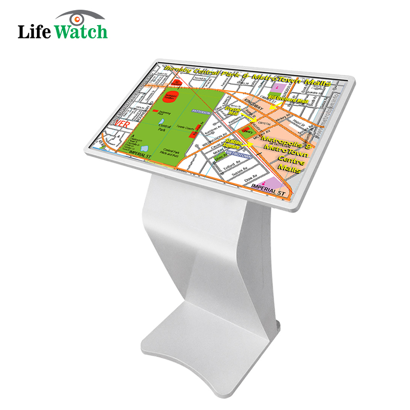 43-Inch K Type Windows Android Digital Signage Touch Screen Query Kiosk Display