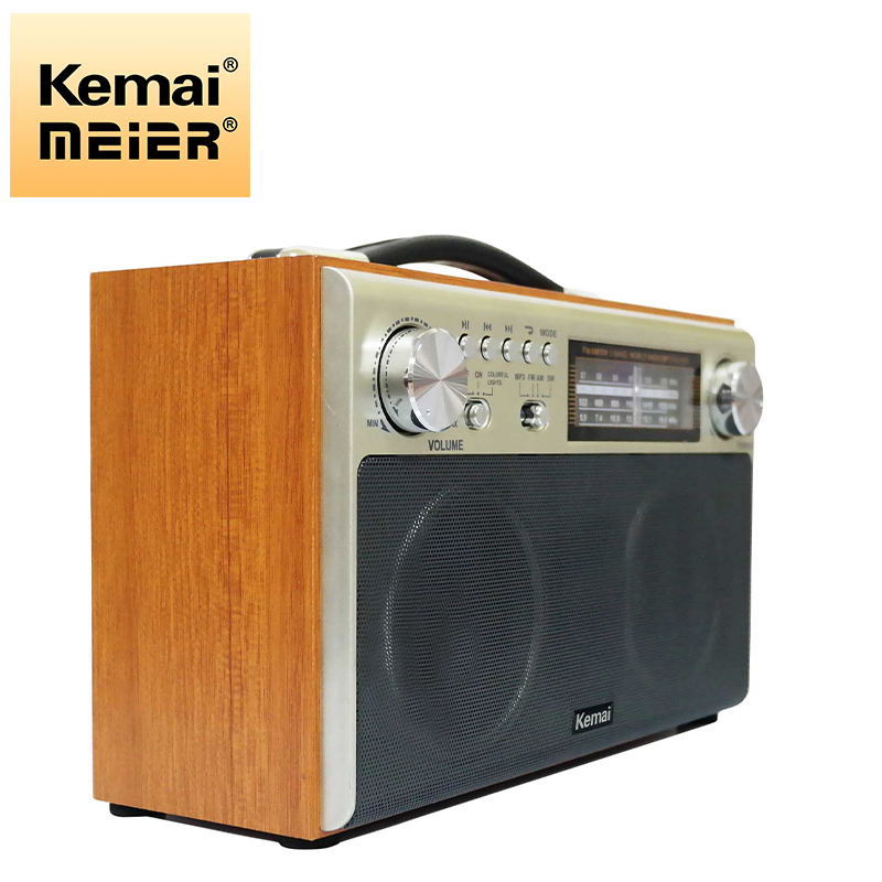 Factory Price MD-1702bt Vintage Good Quality Retro Multi Bands Wooden Radio