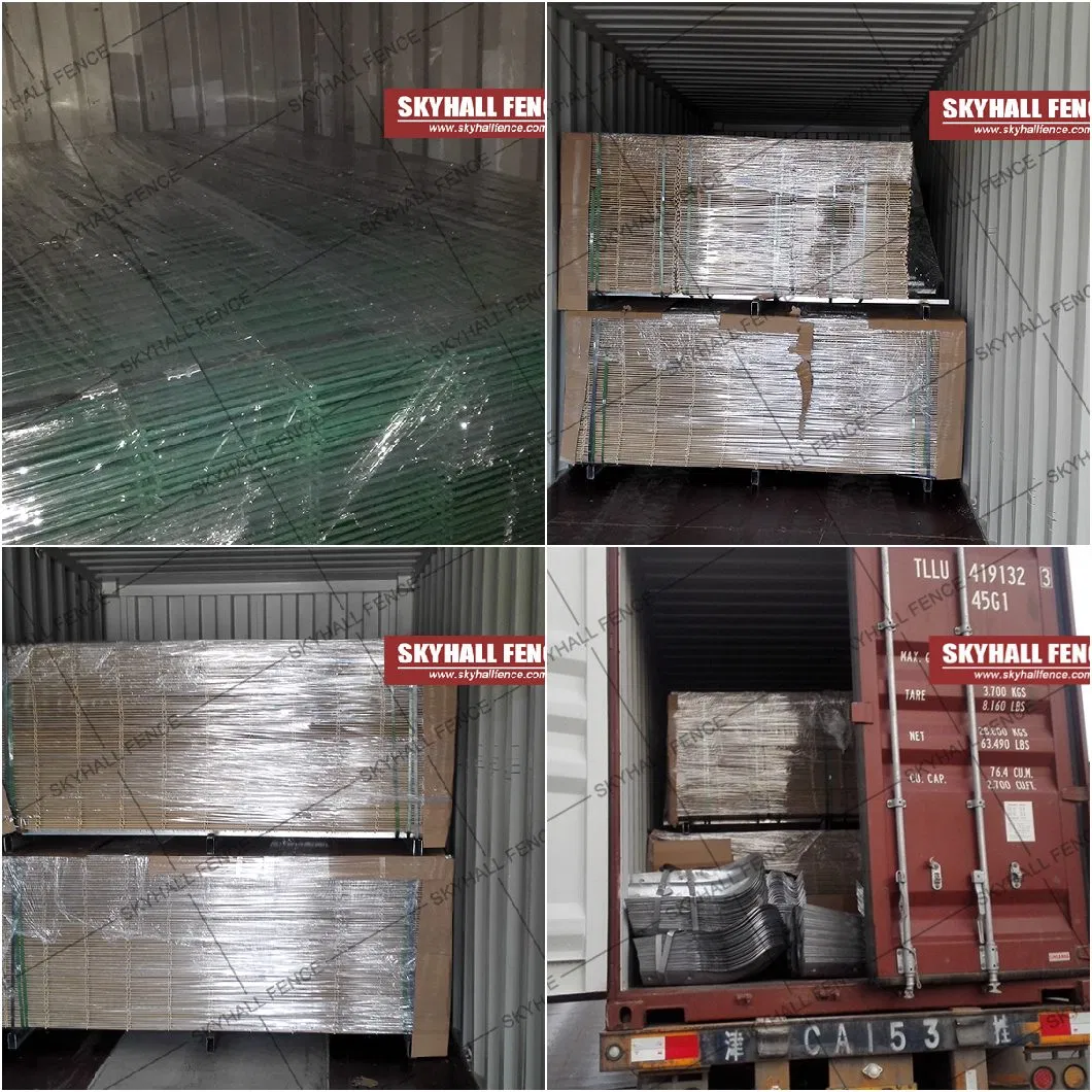 Wholesale CE ISO Certified 868 656 Double Horizontal Wire Welded Fences