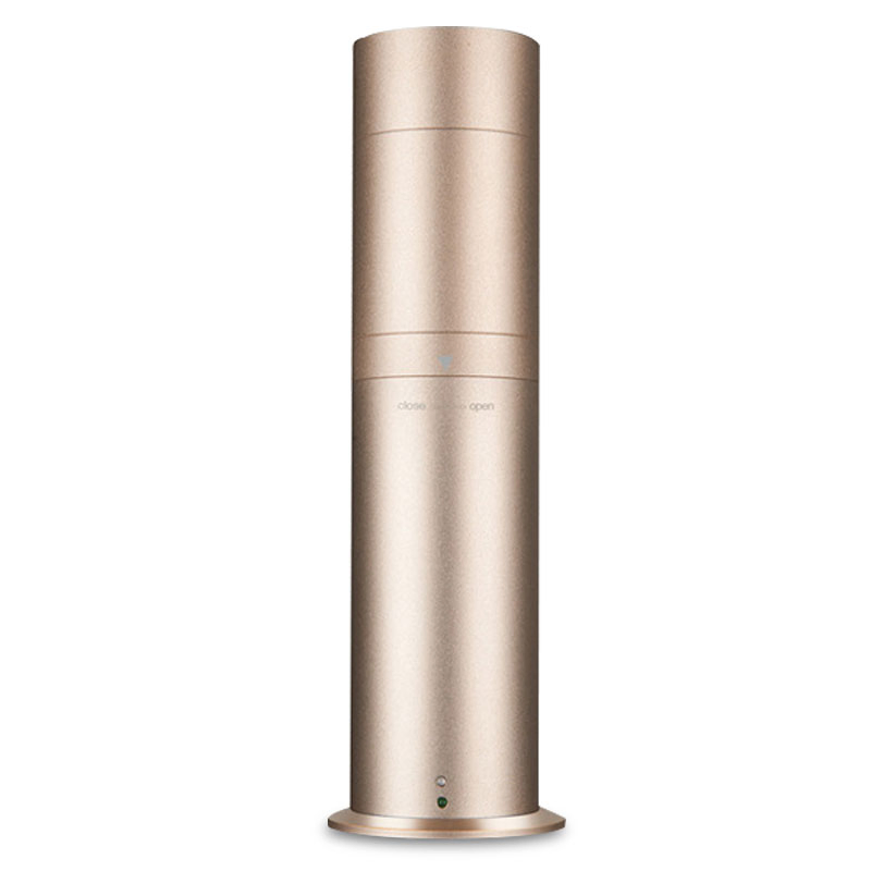 Waterless Aluminum 130ml Oil Bottle Wireless Remote Control Electric Aromatherapy Diffuser with Timer for 800 Square Feet