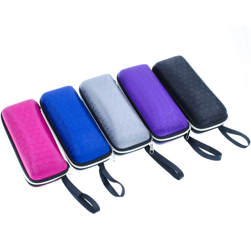 Spigen Glass New Compression Honeycomb Zipper Glasses Case Sunglasses Case Wholesale EVA Zipper Bag Black Sunglasses Sun Case