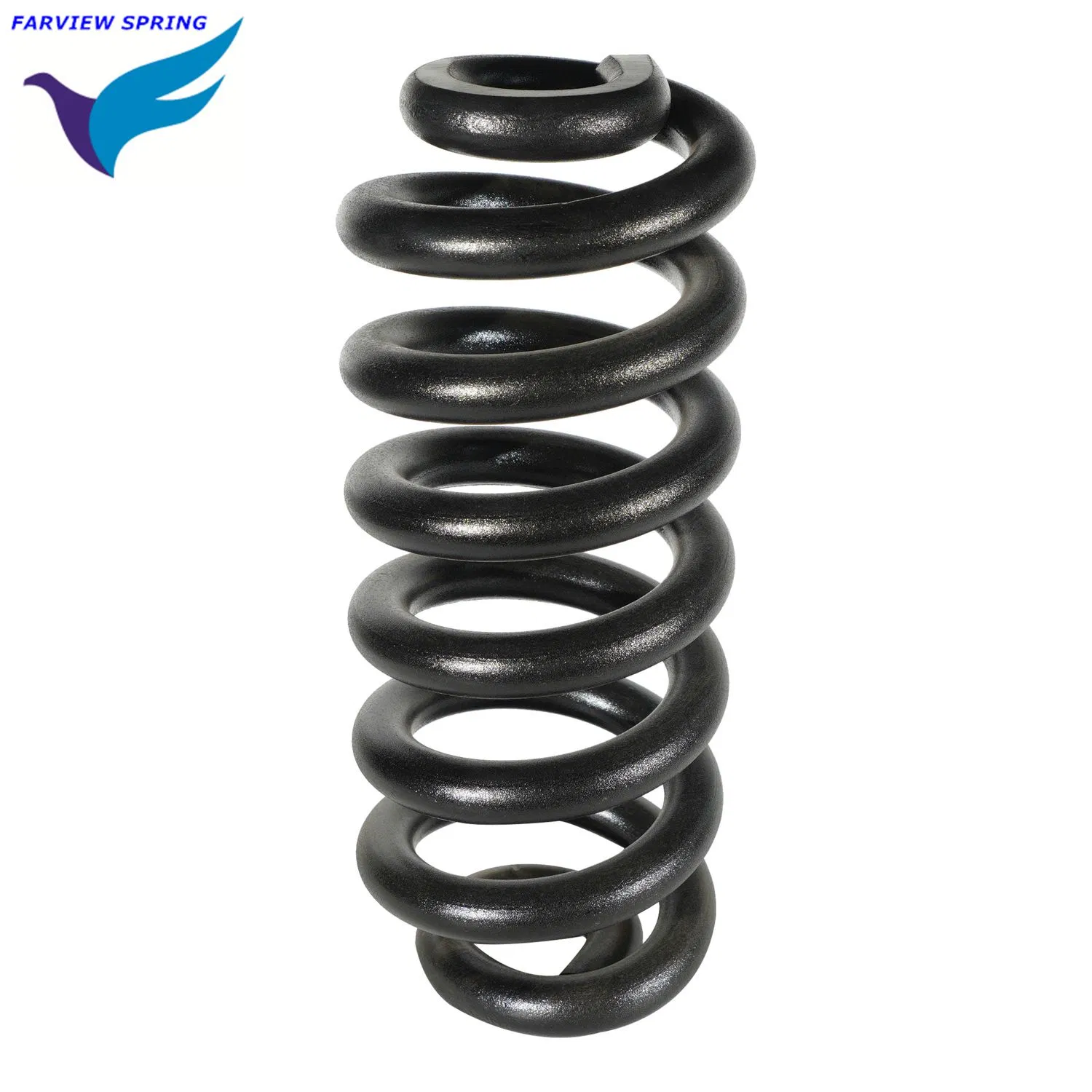 Rear Shock Absorber Locomotive Spring Large Diameter Hot Rolled Coil Railway Compression Spring