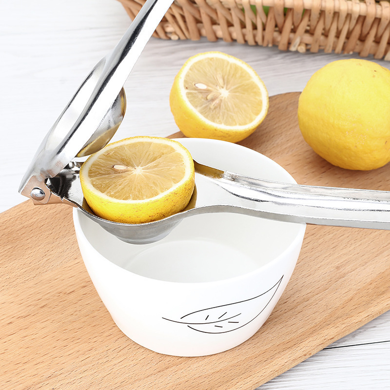 Lemon Juice Squeezer Manual Lime Juice Crusher Handheld Lemon Squeezer Stainless Steel