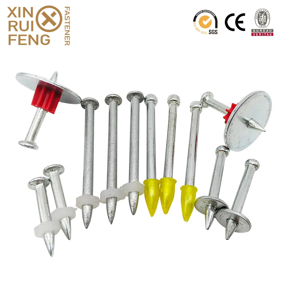 China Manufacturer Shooting Nail with Steel Washer Drivepin and Gas Nail