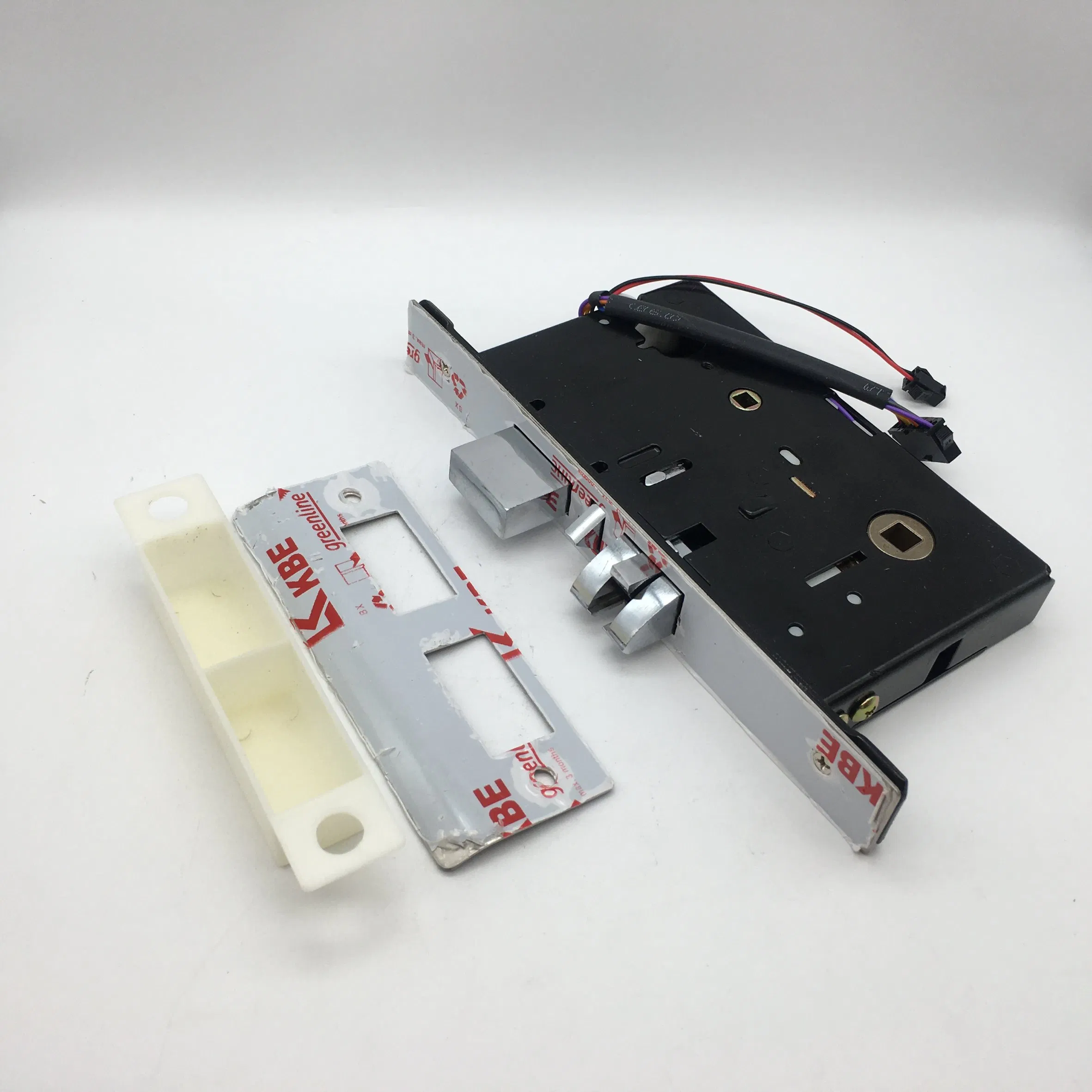 Hotel Door Locking System Zinc Alloy Material Handle and Plate Rossette Smart Door Lock