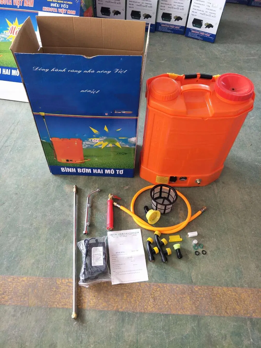 Farmguard Double Pump Knapsack Battery Agricultural Machinery Sprayer
