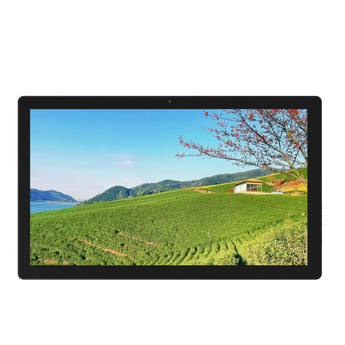 Vertical Touch Screen IPS Panel Indoor Medical Equipments 32 Inch LCD Ad Player