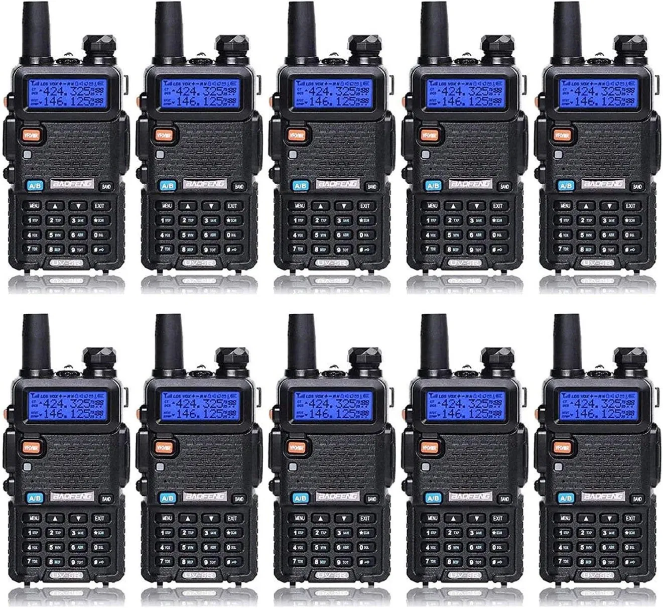 Радиостанция Baofeng UV-5R PRO 10W с GPS и Bluetooth