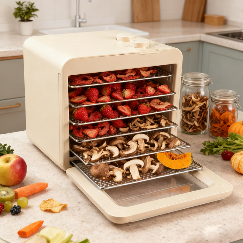 Small Home Appliance Food Dryers Dog Treat Dehydrators Healthy Snack Maker Flower Dryer Machine Dried Mango Dehydrator