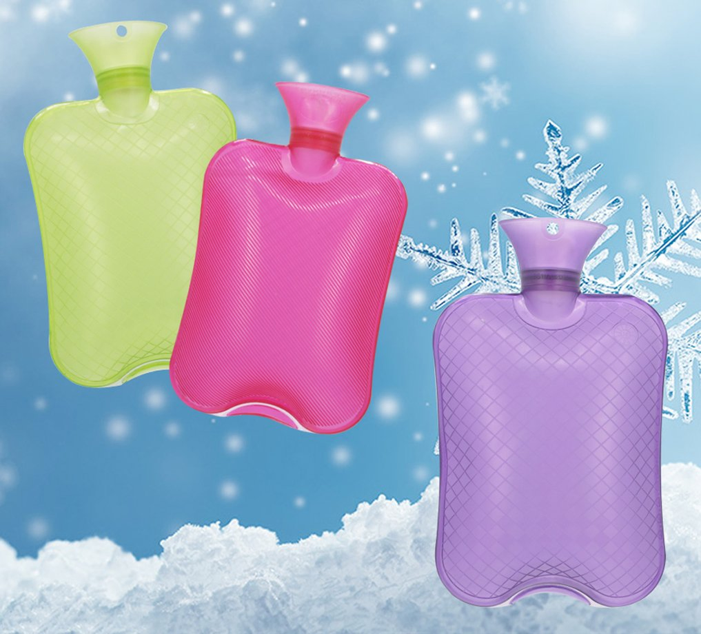 Eco-Friendly Reusable PVC Hot Water Bag for Winter Use