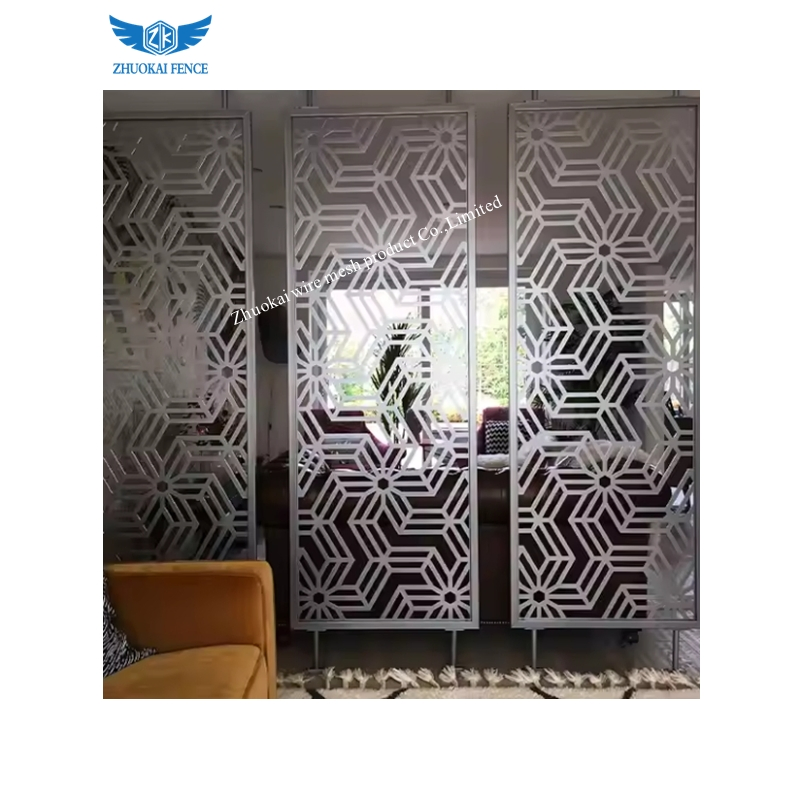 High-Quality Laser Cut Stainless Steel Modern Luxury Home Decorative Art Screen