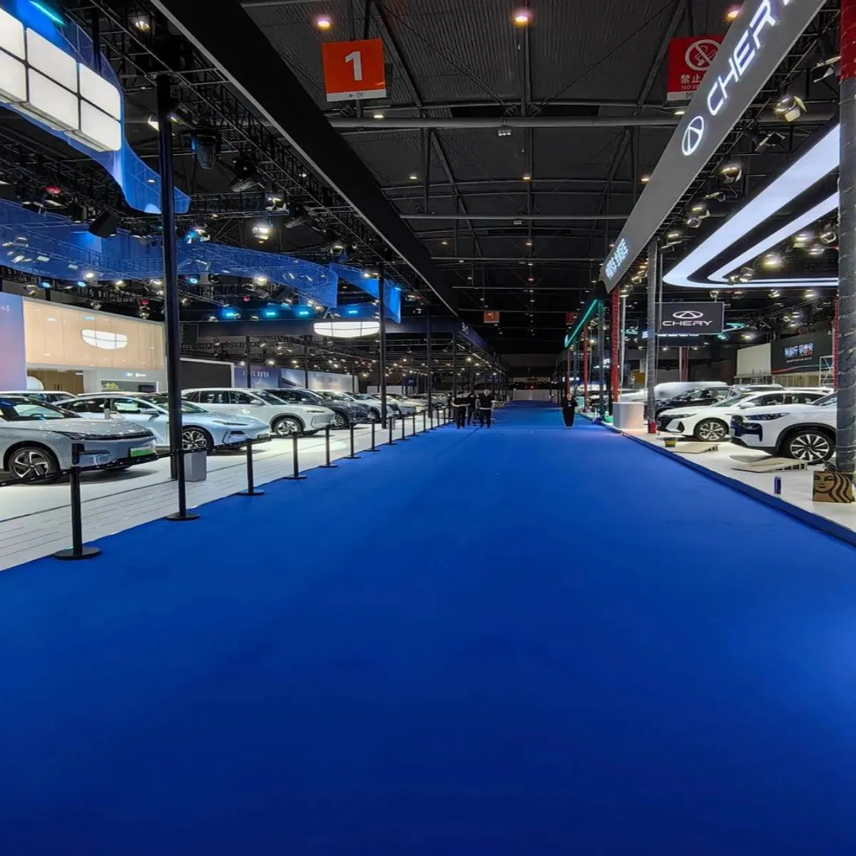 Tianren Nonwoven Needle Punched Decorative Wedding Event Exhibition Carpet
