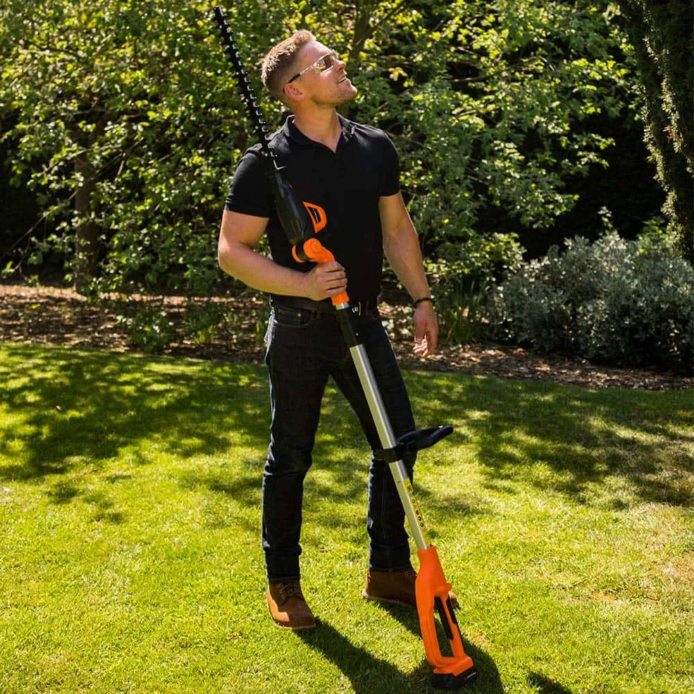 Proper Gap Tooth Design Cutting Long Reach Tree Hedge Lh C41A Trimmer