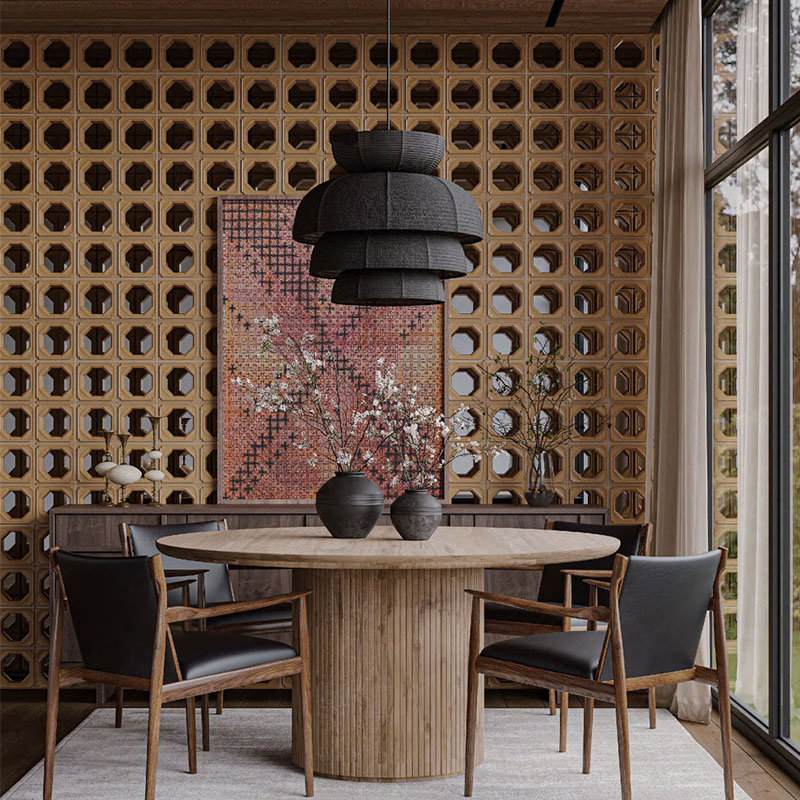 Decorative Partition Walls for Outdoor Interior Living Room Dividers Partitions Screen Brick