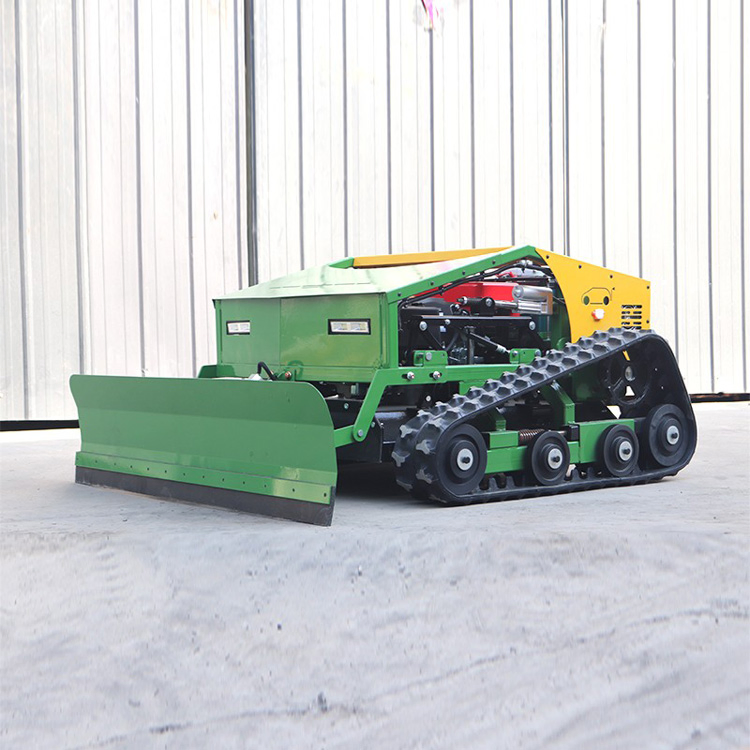 Multifunction CE EPA Approved All Terrain RC Grass Cutter Agriculture Rubber Tracks Remote Control Robot Lawn Mower