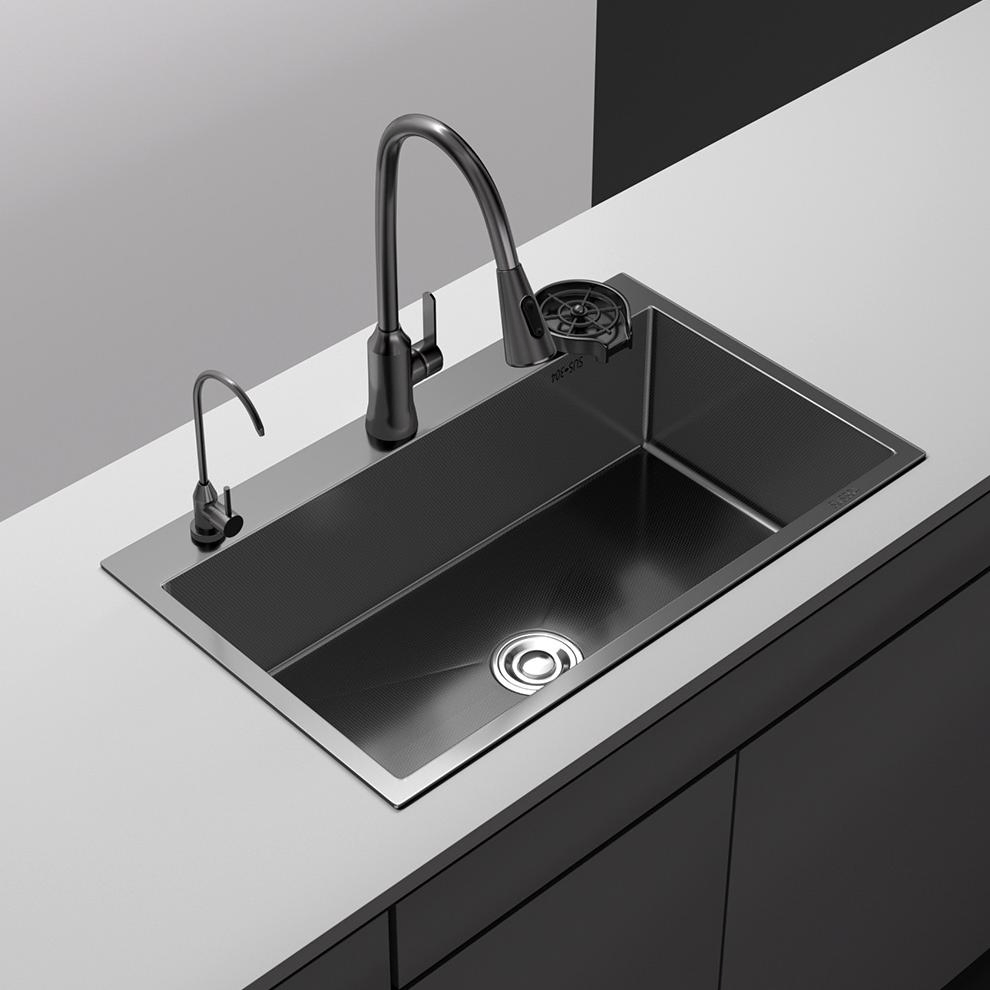 Manufacturer Direct 304 Stainless Steel Kitchen Sink for Hotel & High-End Residential Developments
