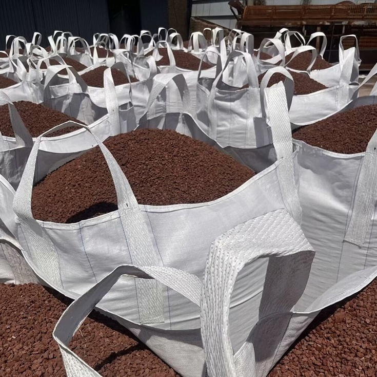 Natural Volcanic Stone Red Lava Rock Grill Basalt Stone for Gardening