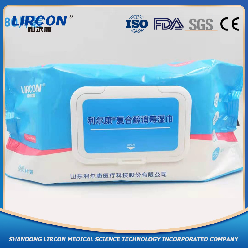 Manufacturer Biodegradable Bamboo Non-Woven Baby Hand Cleaning Disinfection Wet Wipe