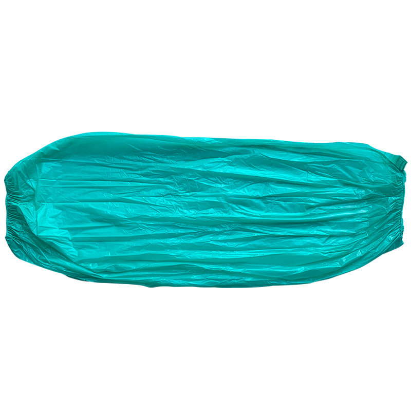 ISO9001 LDPE Waterproof Liquid Proof Green One Time Use Plastic PE Sleeve Protectors