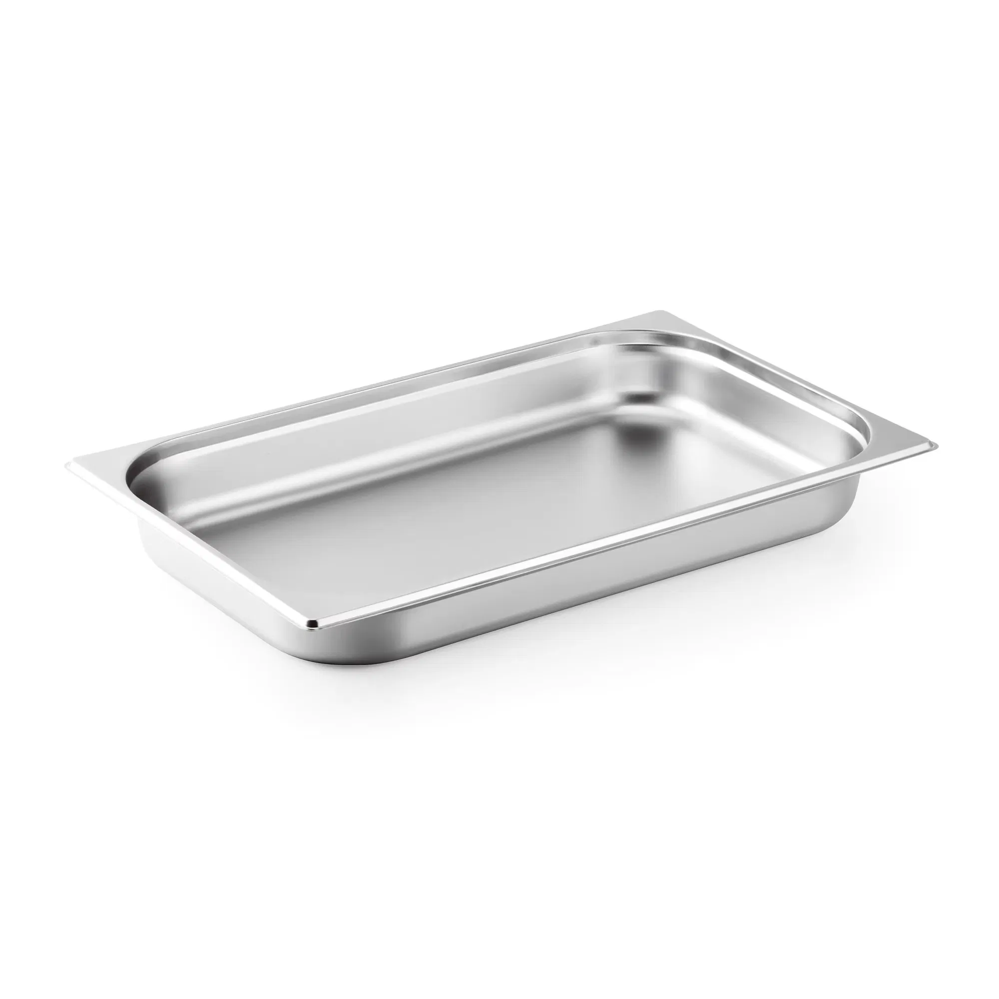 Hot Selling EU Standard Full Size 1/1 Gastronorm Pan Stainless Steel Gn Pan for Kitchen Restaurant Hotel Serving Food