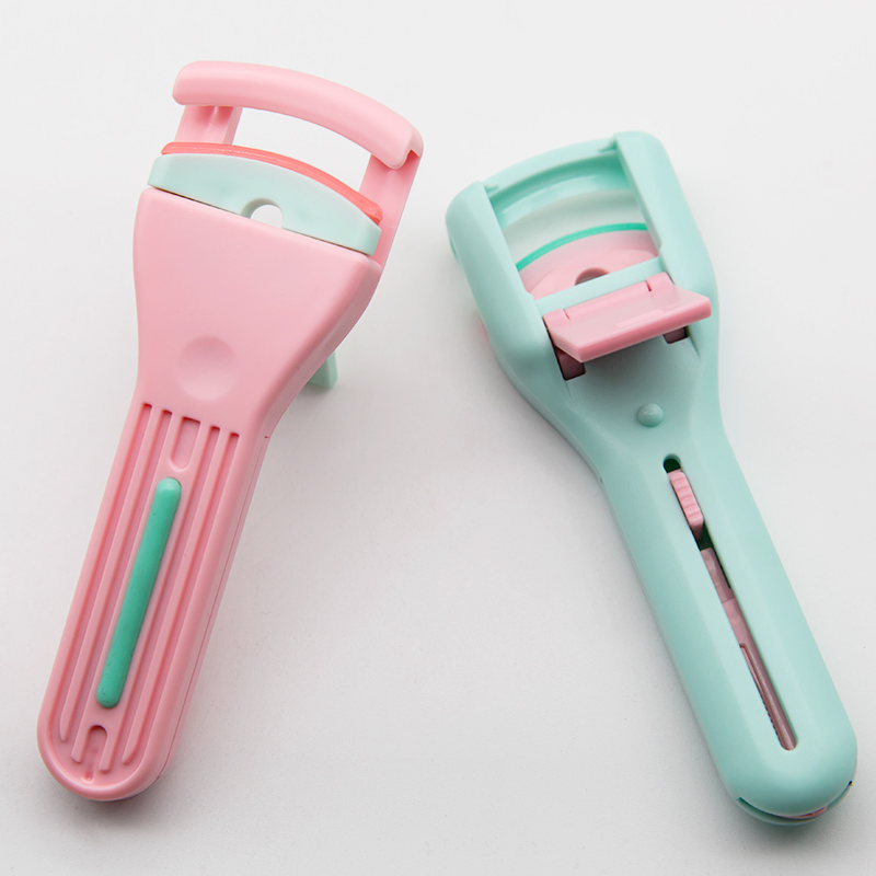 Eyelash Curler Wide-Angle Partial Curling Tweezers for Beginners Private Label Makeup Tool