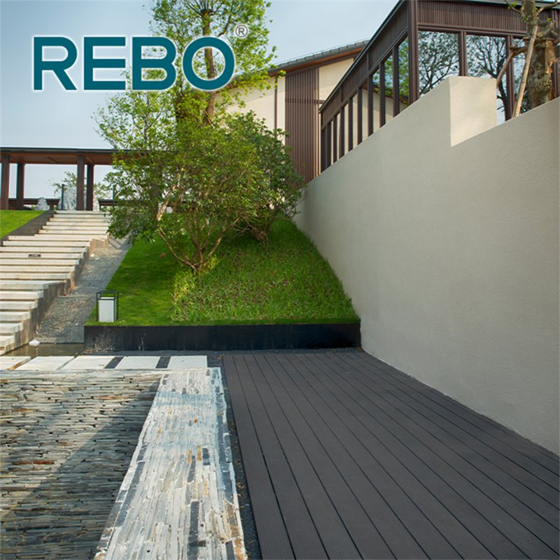 Waterproof Outdoor Application Solid Bamboo Terrace Flooring