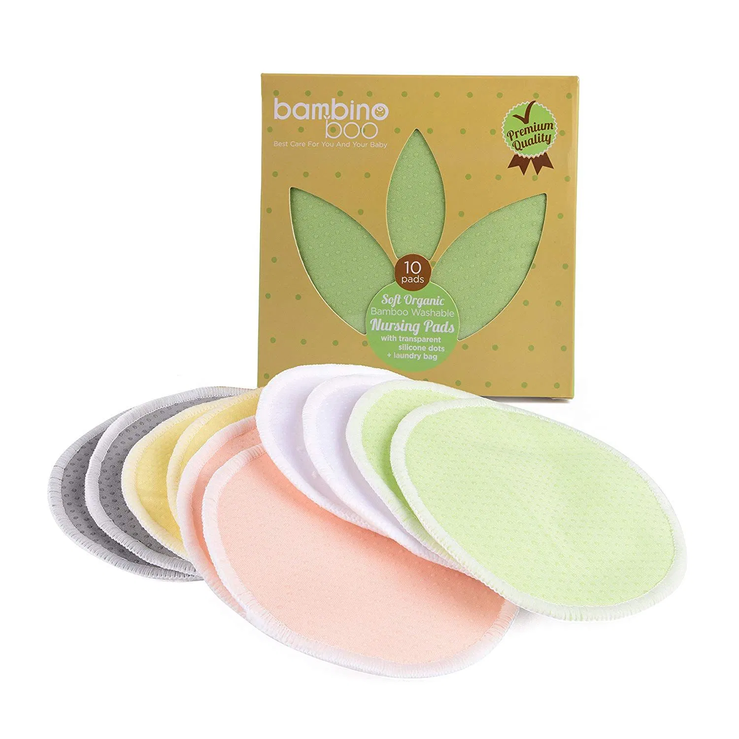 Eco Friendly Natural Washable Bamboo Velvet Make up Remover Pads