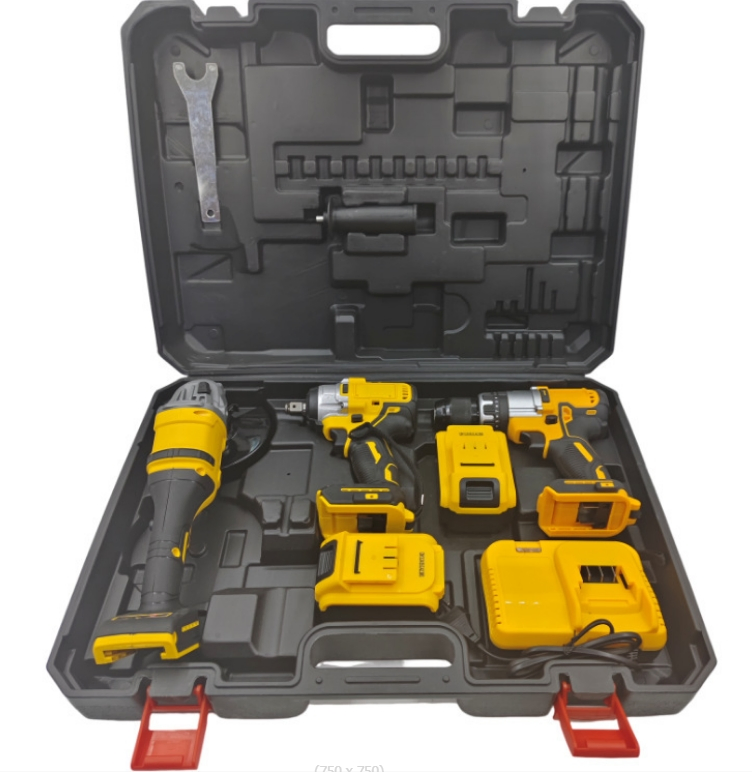 18V 20V Professional Cordless Power Tools Wrench Set Combo Kit