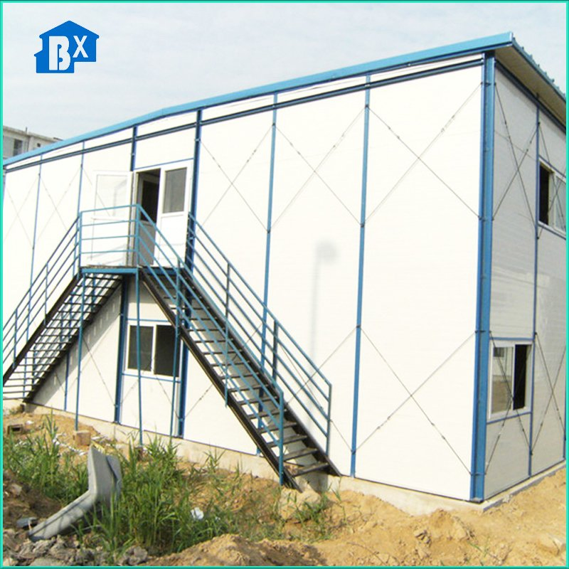 Modern Steel Structure K-House with Enhanced Comfort Features Elegant Steel Structure Prefabricated / Prefab House Designed for Comfortable Living
