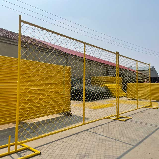 USA Standard Construction Temporary Chain Link Fence (direct factory)