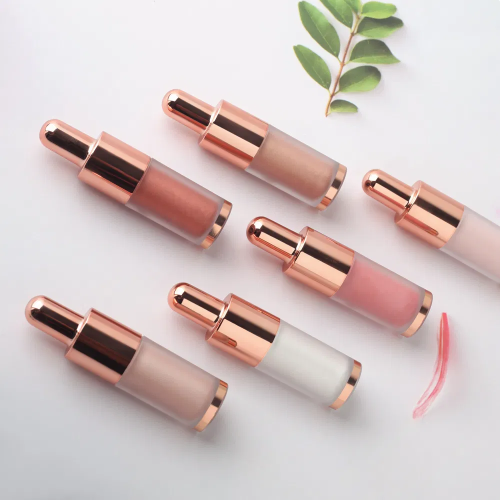 Long Lasting Makeup High Shine Shimmer Illuminator Bronzing Liquid Highlighter Eyeshadow