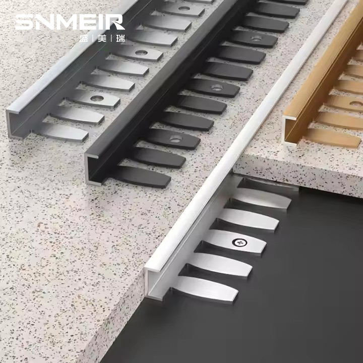 Алюминиевый профиль для плитки Modern Design, 2.44 м