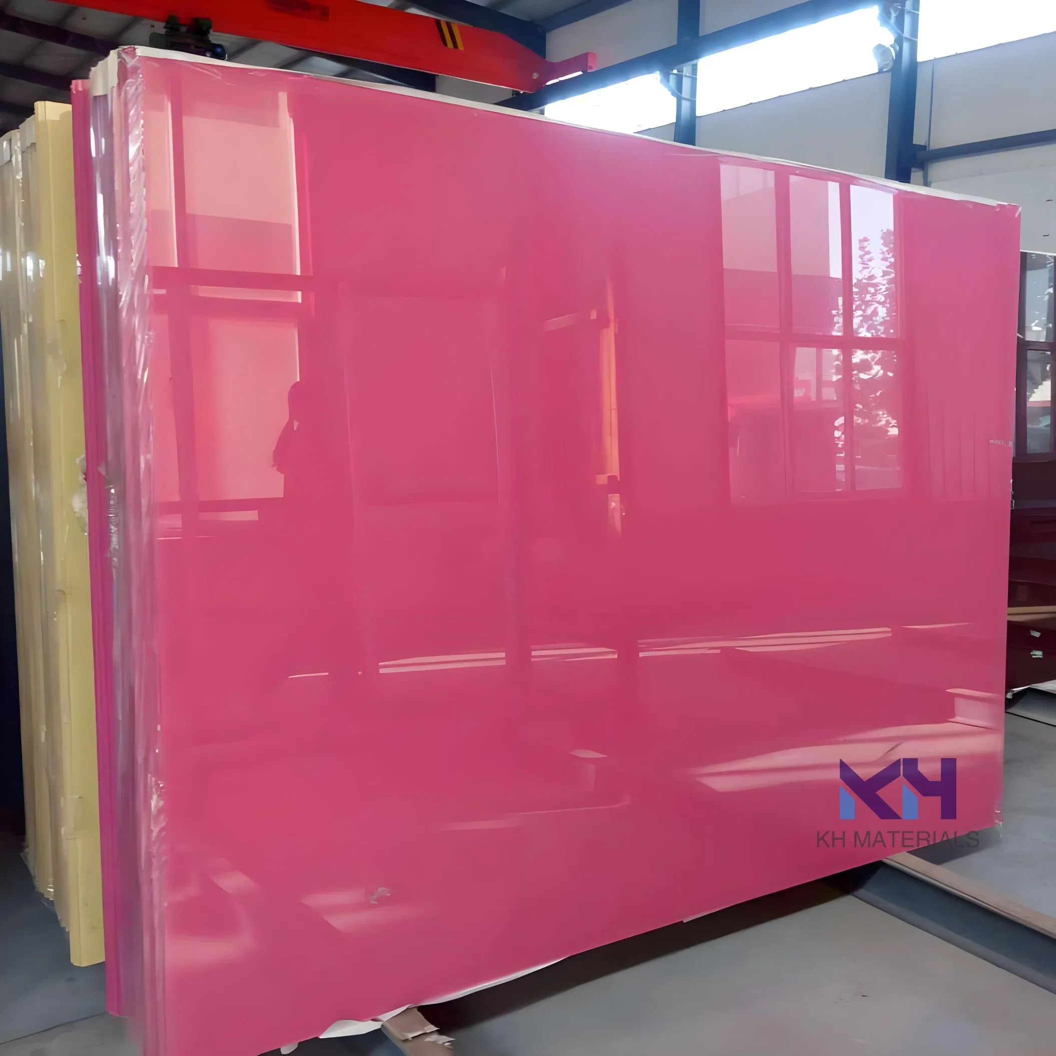 Modern Back Painted Glass Panel Color White Black Red Yellow