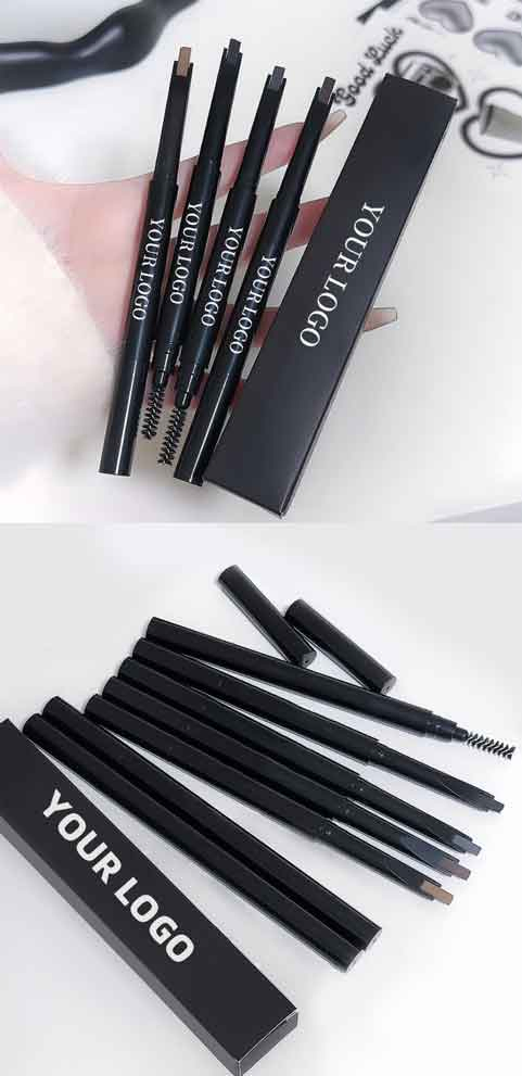 Private Label Long Lasting Wholesale Slim Eyebrow Pencil