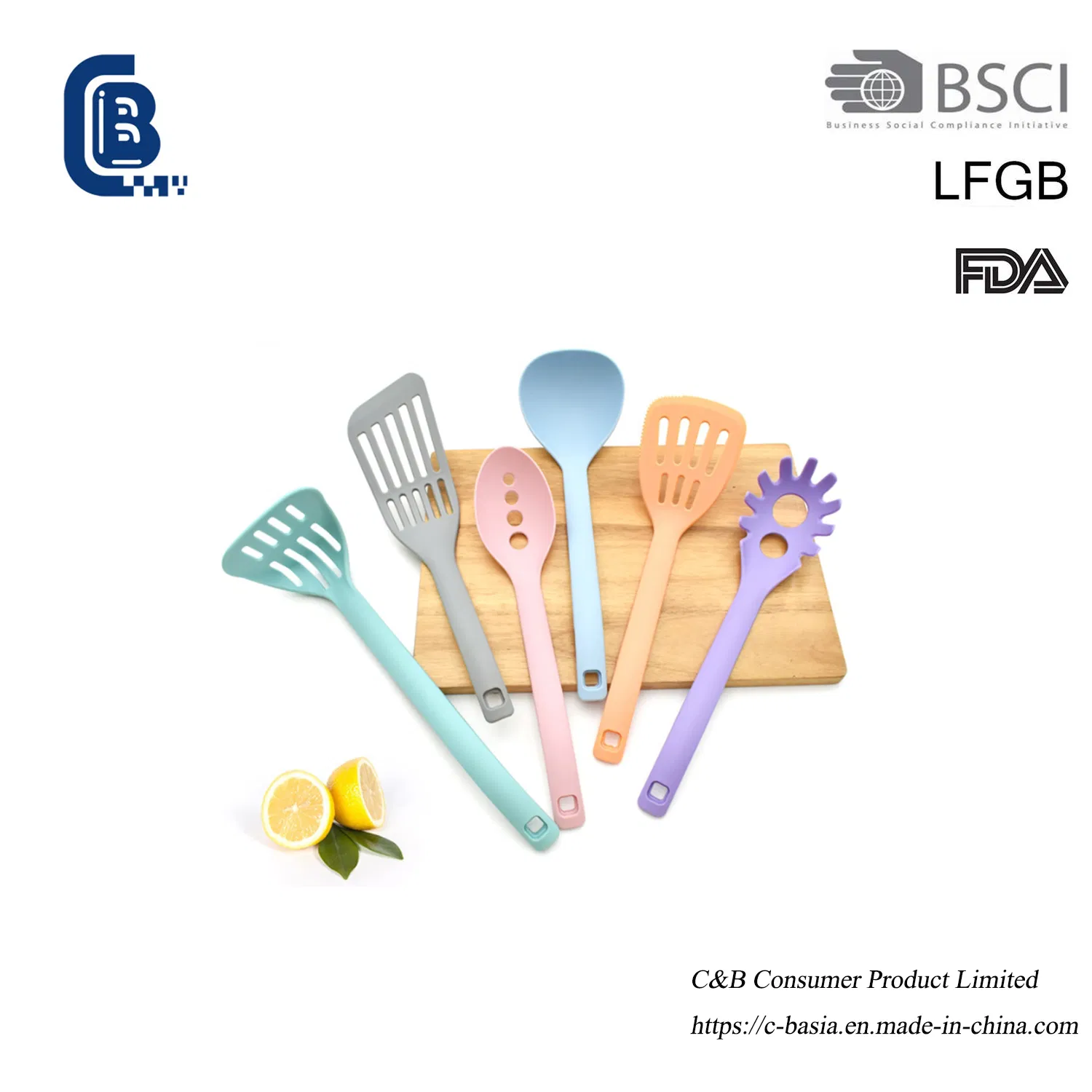 7PCS Nylon Cooking Tools Kitchenware Set, Kitchen Gadgets Accessories Utensils Set