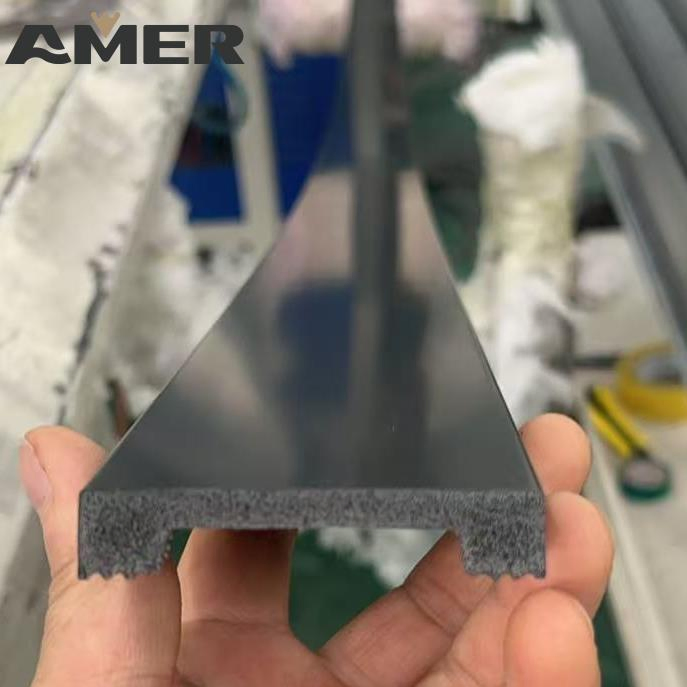 Home Decorative Flooring White PS Waterproof Easy Install Baseboard Skirting Board