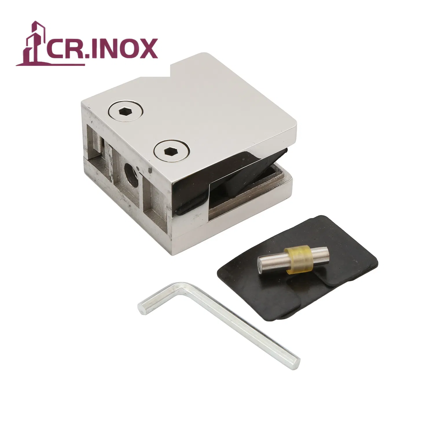 Stainless Steel Glass Clamp Heavy Duty Glass Fence Hardware Fittings Glass Railing Clamp