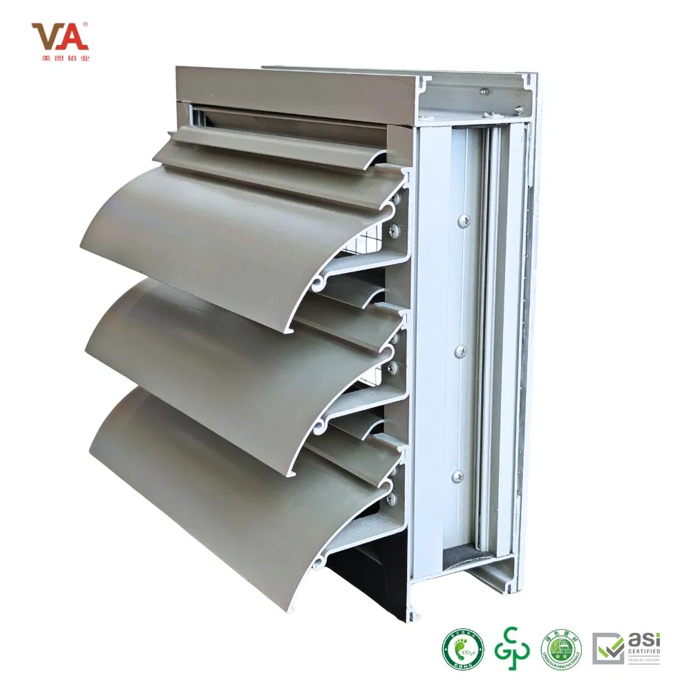 Hurricane-Resistant Stl129 Certified Louvres with Reinforced Aluminum Frame for Wind Load Performance