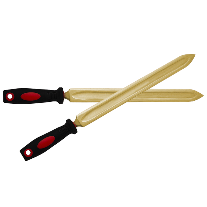 WEDO Beryllium Copper Scraper Non-Sparking Triangular Scraper Anti-Slip Handle Bam/FM/GS Certified