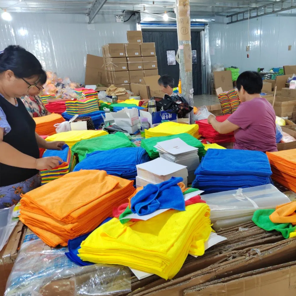 Absorbent Lint Free Microfiber Cleaning Dish Cloths Kitchen Towels