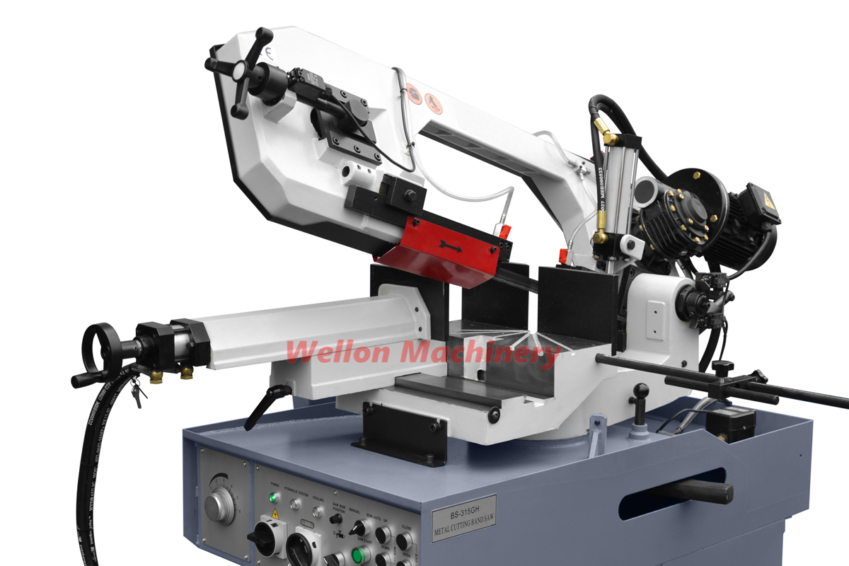 Станок ленточнопильный по металлу гидравлический BS-315GH