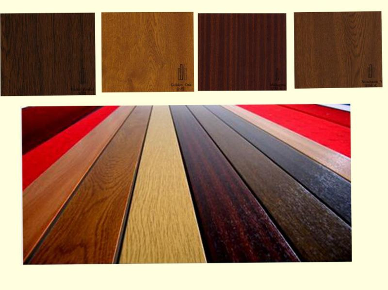 Wooden Grain Exterior Use Anti-UV PVC/Lamination/Cold Laminating /Plastic/Window Film/Foil for Window & Door Profiles/WPC Wall Panel