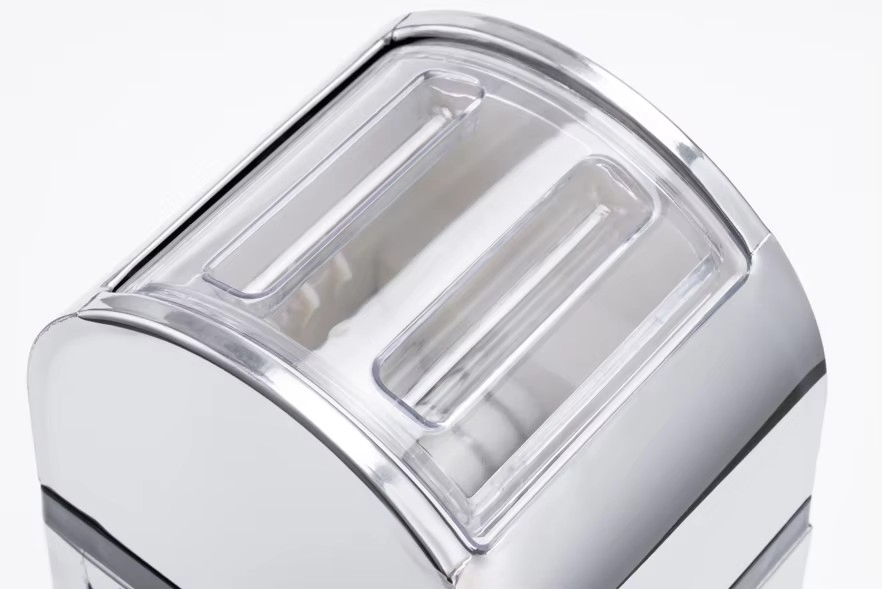 Portable Stainless Steel Heavy-Duty Cube Manual Ice Crusher Household Snow Blender for Hotel Restaurant Party Occasions