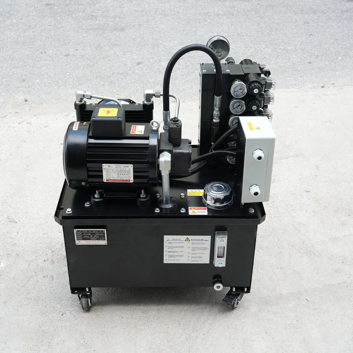 Advanced Customizable Hydraulic System with Quinary Circuit Design